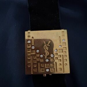 Yves Saint Laurent Gold and Black Women's Accessory